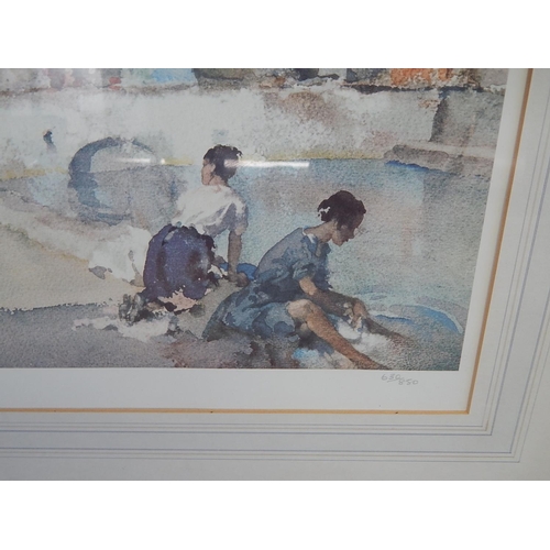 207 - William Russell Flint: (1880-1969) Limited Edition Print 630/850 with Gallery Blind Stamp. Framed & ... 