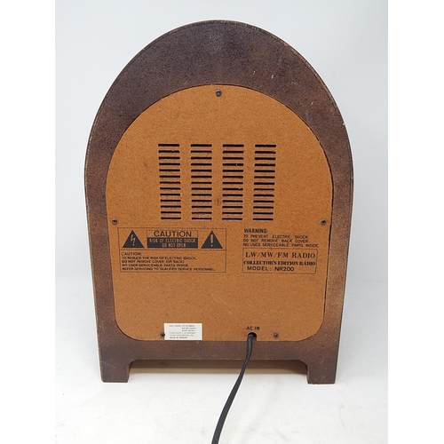 323 - Electric Radio 35cm high