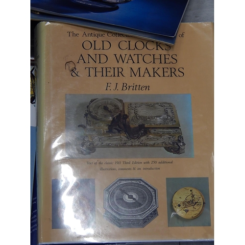 330 - Books on Collecting: Lalique Glass, Old Clocks & Watches, Silver Spoons, Mustard Pots etc