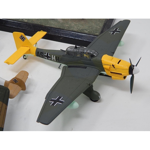 337 - Cast Metal German Aircraft Models