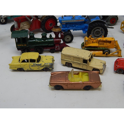 341 - Quantity of model vehicles by Dinky, Lesney etc