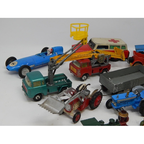 341 - Quantity of model vehicles by Dinky, Lesney etc