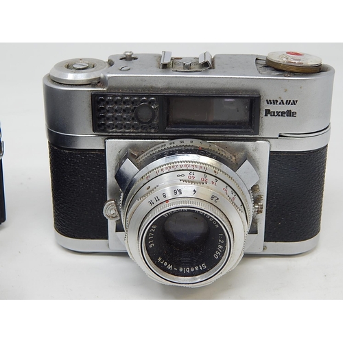 360 - 2 x Camera's: Mamiya MSX 500 & Braun Paxette