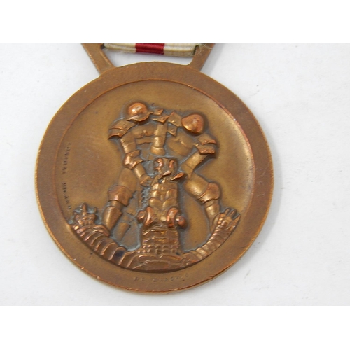 418 - German Afrika Corps Medal & Ribbon