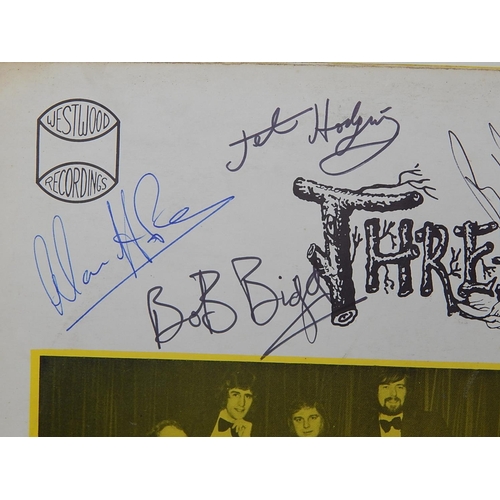 420 - L.P: Threewheel: Signed by all the band members.