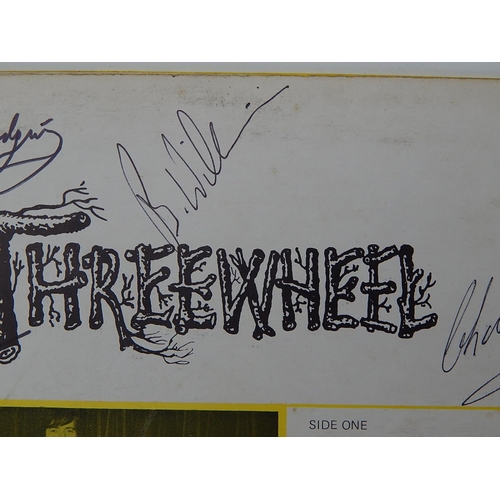 420 - L.P: Threewheel: Signed by all the band members.