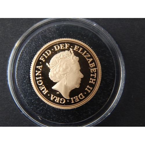 604 - Elizabeth II Proof Sovereign 2015, practically as struck