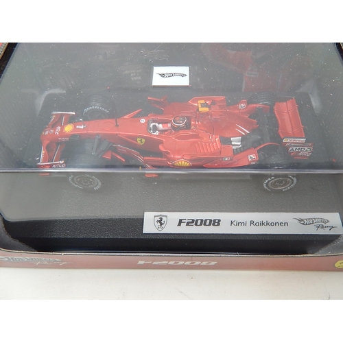 432 - 4 x Boxed Hot Wheels Ferrari Model Racing Cars.