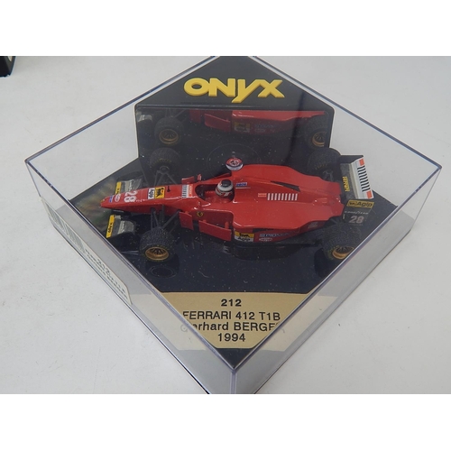 434 - 7 x ONYX Collection Model Racing Cars. Boxed