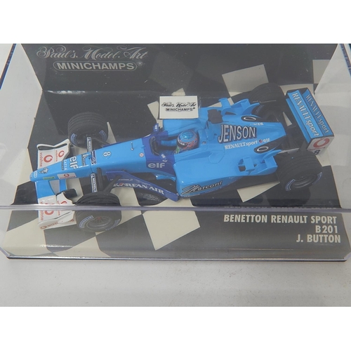 436 - 6 x Maclaren & Pauls Model Art Minichamps Model Racing Cars. Boxed.