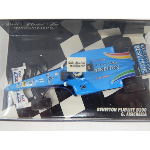 436 - 6 x Maclaren & Pauls Model Art Minichamps Model Racing Cars. Boxed.