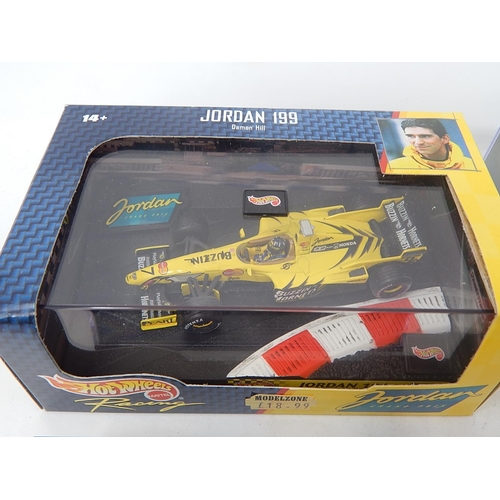 437 - 5 x Model Racing Cars. Boxed.