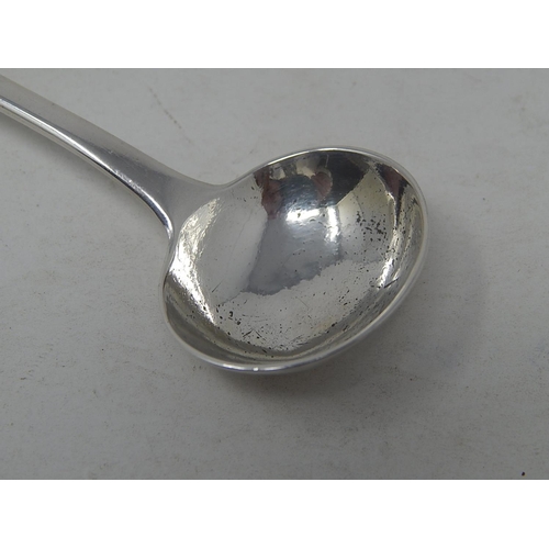 56 - George III Silver Condiment Spoon Hallmarked London 1816 by Soloman Hougham. Length 10cm