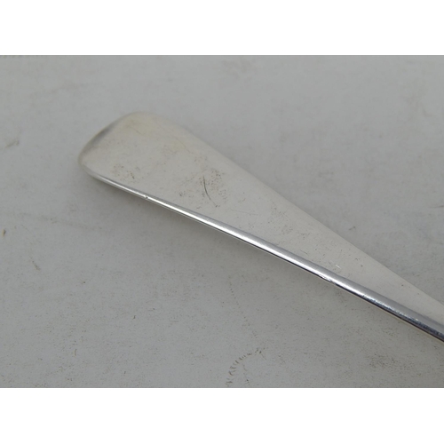 56 - George III Silver Condiment Spoon Hallmarked London 1816 by Soloman Hougham. Length 10cm