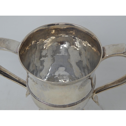 66 - George III Silver Two Handled Loving Cup, Hallmarked London 1800 by Peter, Anne & William Bateman. H... 