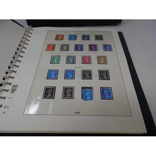 502 - GB Collection of Stamp 1990-2006 almost complete including mini sheets & regionals housed in a green... 