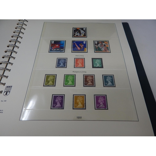 502 - GB Collection of Stamp 1990-2006 almost complete including mini sheets & regionals housed in a green... 