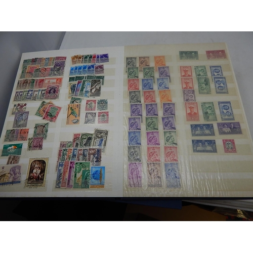 505 - Collection of GB & World Stamps in 3 Albums together with a Stanley Gibbons album of FDC, many bette... 