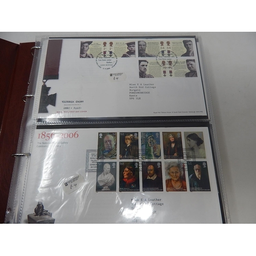 510 - Collection of 38 First Day Covers mainly miniature sheets dated 2004-2007 housed in a de-luxe album:... 