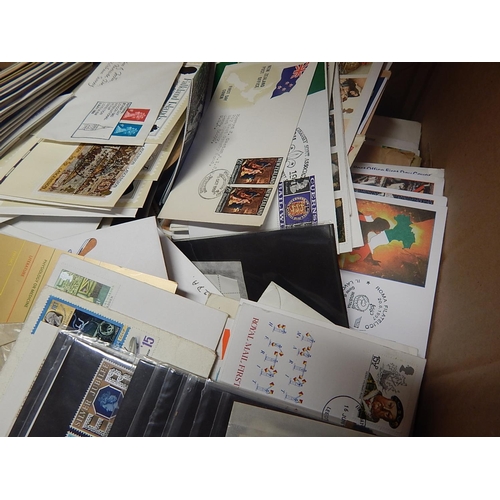 511 - Huge Crate of First Day Covers & Mint Presentation Packs (100's)