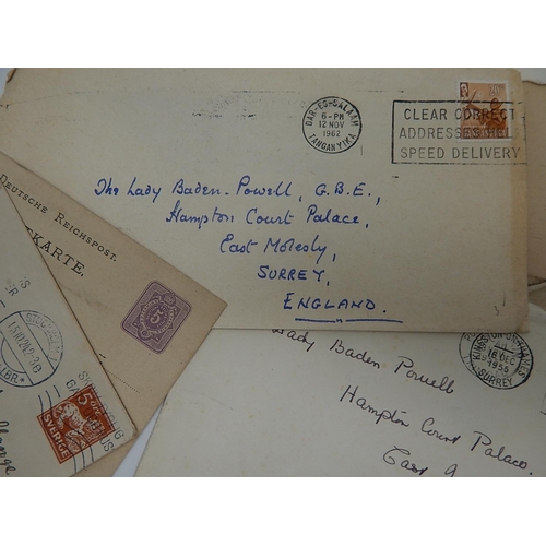 512 - An Important Collection of early postal history including letters addressed to Olympic Committee dat... 