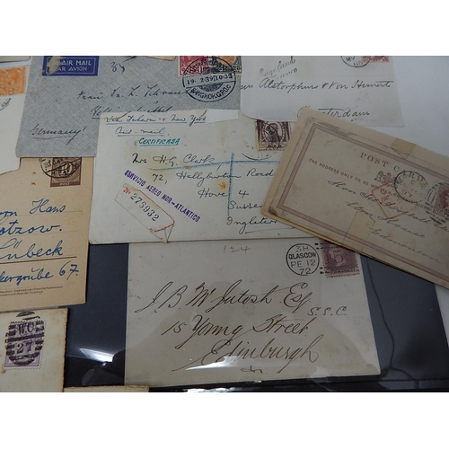 512 - An Important Collection of early postal history including letters addressed to Olympic Committee dat... 