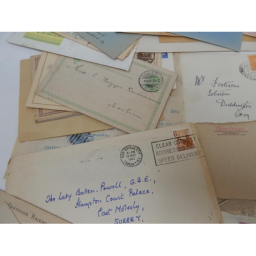 512 - An Important Collection of early postal history including letters addressed to Olympic Committee dat... 