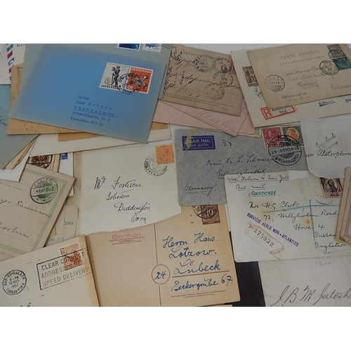 512 - An Important Collection of early postal history including letters addressed to Olympic Committee dat... 