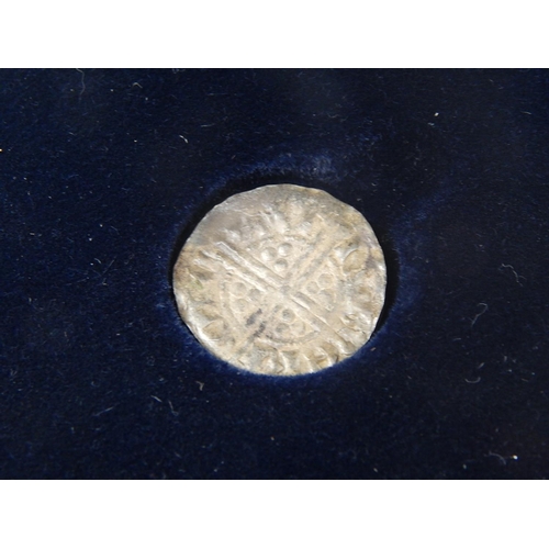 661 - Henry III Silver Penny 1216-1272 together with certificate of authenticity. Cased.