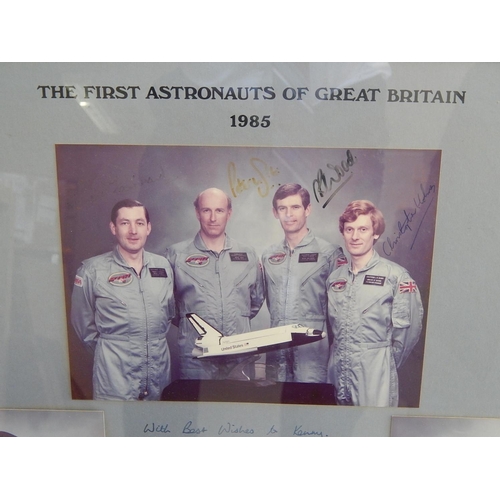 460 - THE FIRST ASTRONAUTS OF GREAT BRITAIN 1985: The British government appointed one star candidate from... 