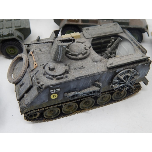 467 - CORGI & MECCANO Military models of tanks etc