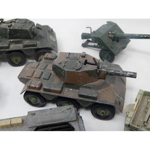 467 - CORGI & MECCANO Military models of tanks etc