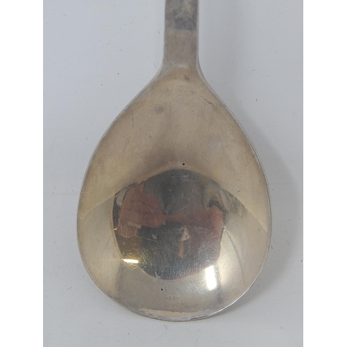 40 - A.E JONES: Silver Apostle Spoon: Hallmarked Birmingham 1978: Length 14.5cm