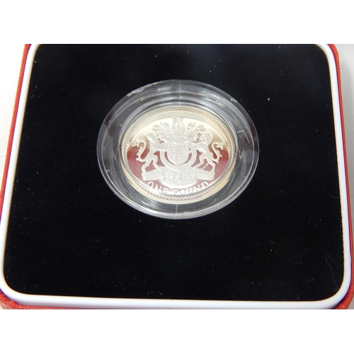 695 - 1997-1998 2 x Silver Proof £2 Coin Set: 1998 Silver Proof Piedfort £1 Coin: Guernsey 70th Birthday o... 