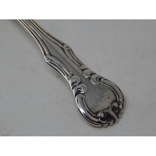 96 - Victorian Silver Caddy Spoon: Hallmarked London 1846 by Charles Lias: Length 14.5cm