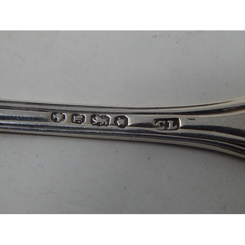 96 - Victorian Silver Caddy Spoon: Hallmarked London 1846 by Charles Lias: Length 14.5cm