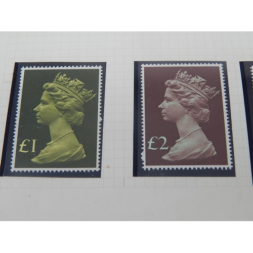 525 - Stamps: Unused Including 4 x High Value