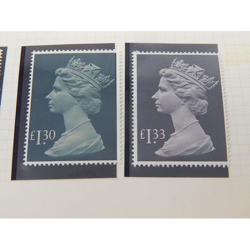 525 - Stamps: Unused Including 4 x High Value