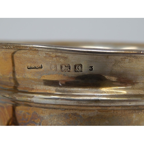 15 - 2 x Silver Hallmarked Sugar Bowls: Sheffield 1900 & Birmingham 1913: Weight 146g