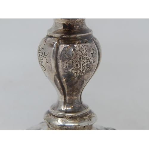 47 - Continental Silver Goblet Marked 750: Height 15.5cm