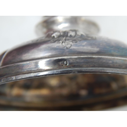 47 - Continental Silver Goblet Marked 750: Height 15.5cm