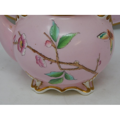 348 - Grainger Worcester Tea Set on Tray.
