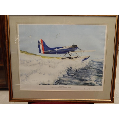 386 - Solent Spirit, Outright winner of the Schneider Trophy 1931: Ltd Edn 5/750 signed by the Artist: Pet... 