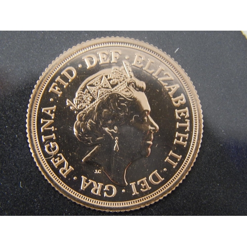 38 - 2016 Gold  Sovereign Brilliant Uncirculated