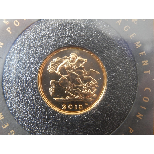 64 - 2013 Gold Half Sovereign about Brilliant Uncirculated