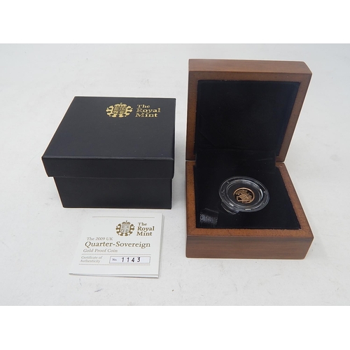 69 - 2009 Proof Quarter Sovereign cased practically as struck