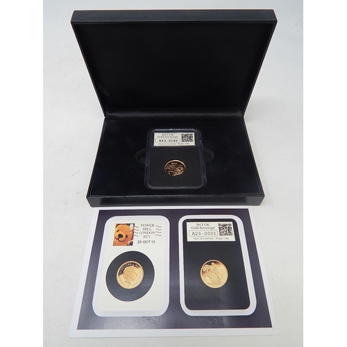 79 - 2013 Gold Sovereign about Brilliant Uncirculated