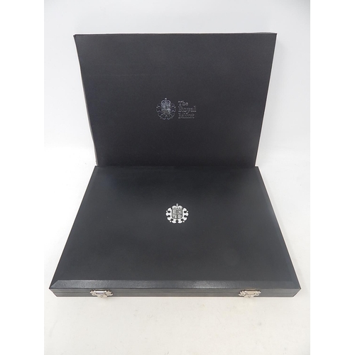 87 - 2008 Emblems of Britain UK Silver Proof Collection, as struck in original case with COA