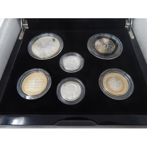 91 - 2011 Silver Proof Celebration Set practically as struck in original box with COA