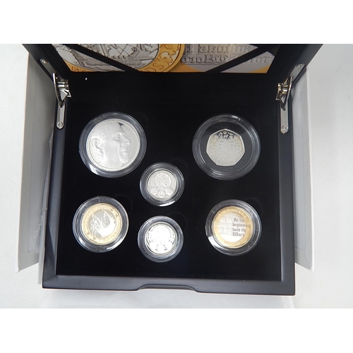 98 - 2011 UK Silver Piedfort Proof Set practically as struck in original box with COA